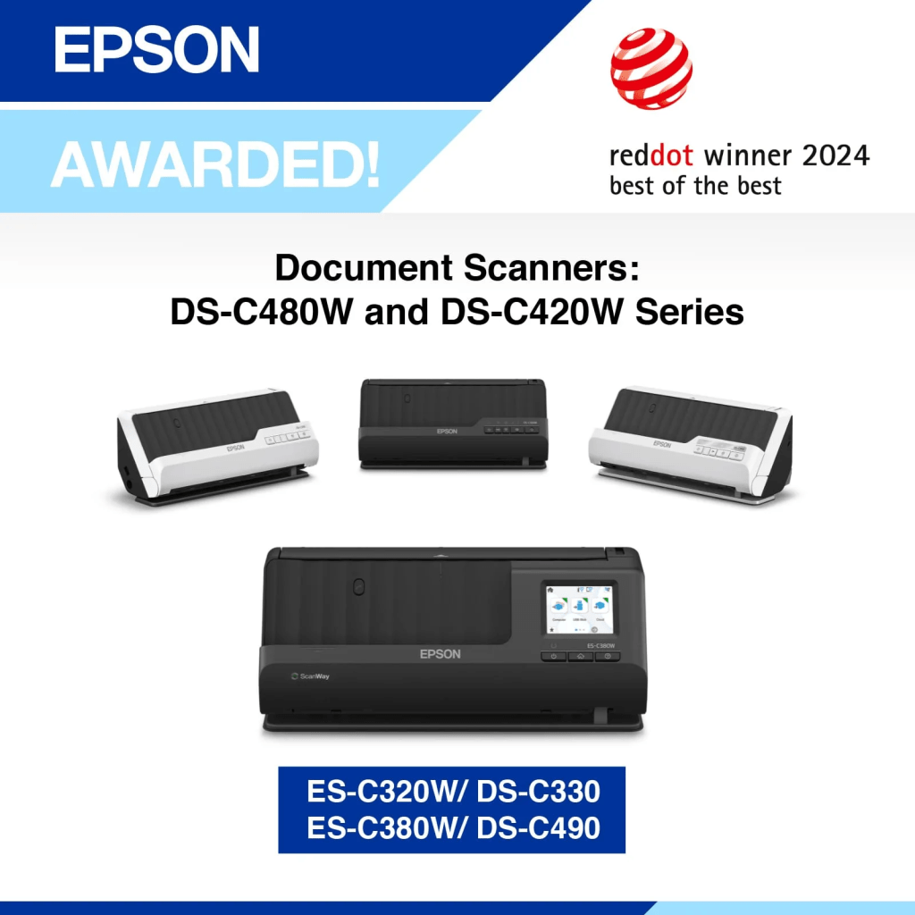 Epson Raih Penghargaan Best of the Best Kategori Product Design di Red Dot Design Awards&nbsp;2024