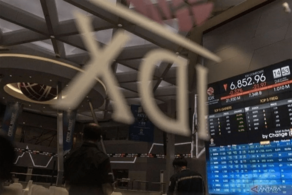 IHSG Hari Ini Dibuka Melemah 14,45&nbsp;Poin