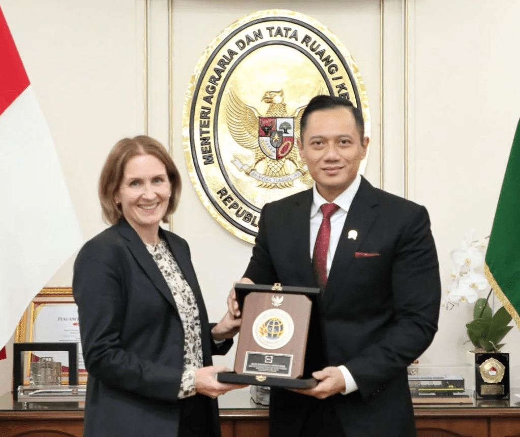 Terima Kunjungan Duta Besar Norwegia, Menteri AHY Pastikan Kemudahan Investasi Melalui Kepastian Hukum atas Tanah di Indonesia