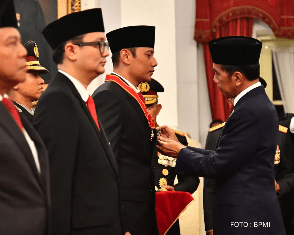 Dianugerahi Bintang Mahaputra Nararya dari Presiden Jokowi, Menteri AHY Akan Terus Fokus pada Target Pencapaian Kementerian&nbsp;ATR/BPN
