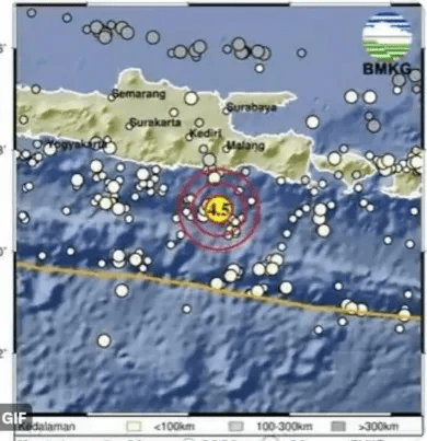 Gempa 5,1 M Guncang Wilayah&nbsp;Malang