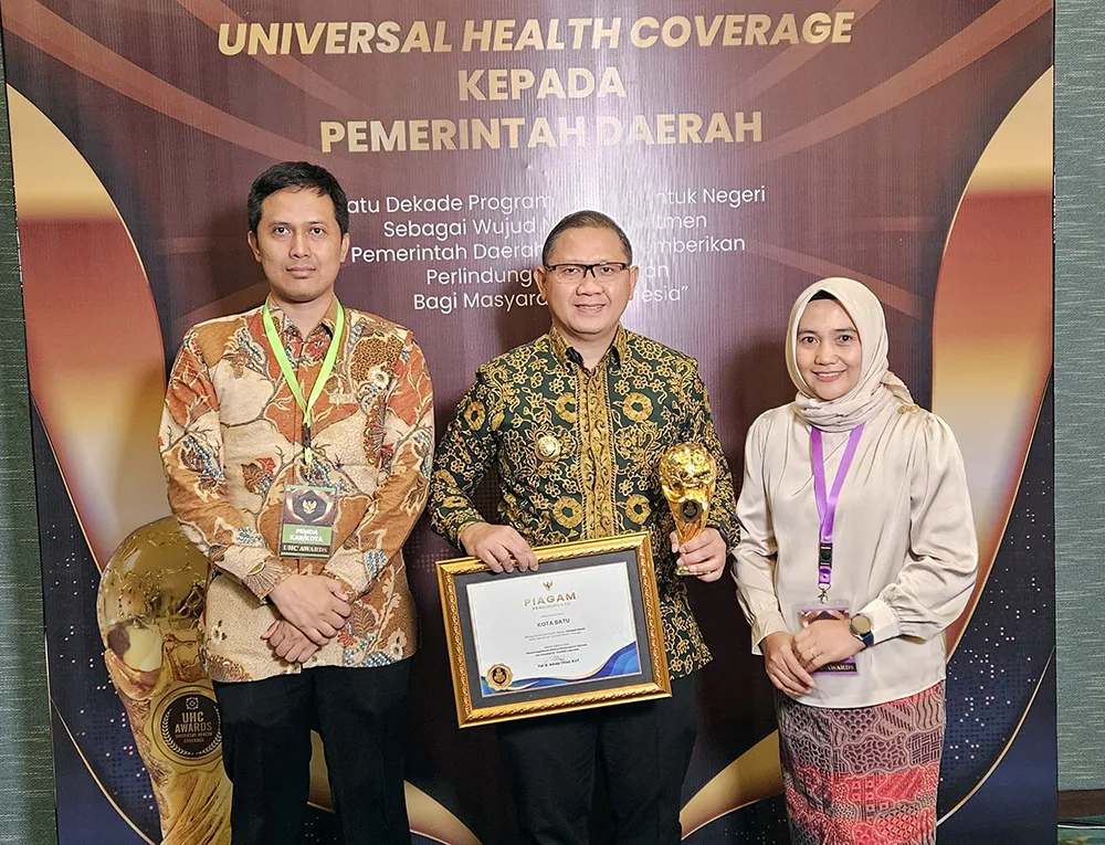 Realisasi UHC 101,25 Persen, Raih Penghargaan UHC Kategori Utama