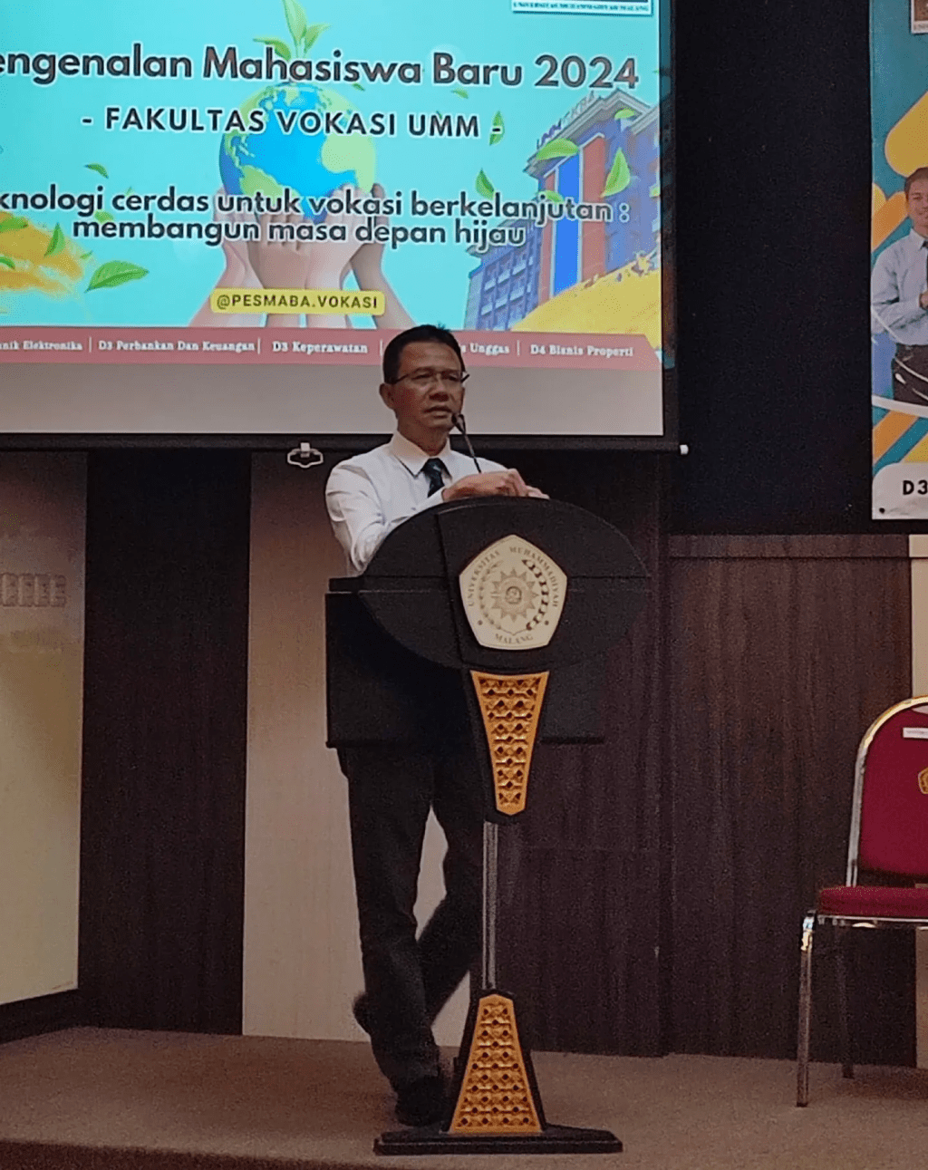 Pesmaba Fakultas Vokasi UMM 2024; Ajarkan Bangun Relasi, Siapkan Pengembangan&nbsp;Diri