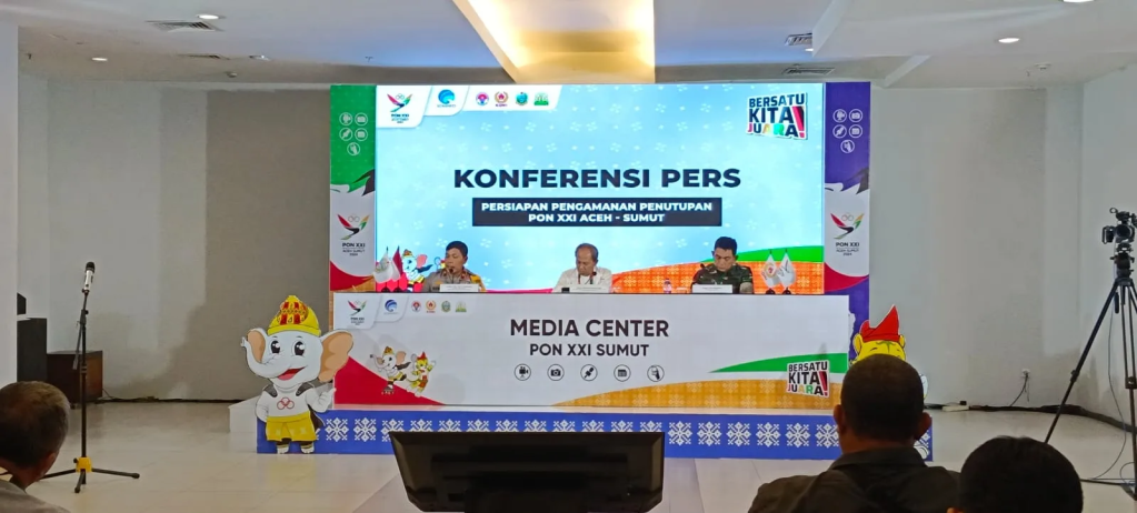 1.123 Personel Amankan Closing Seremony PON XXI Aceh-Sumut&nbsp;2024