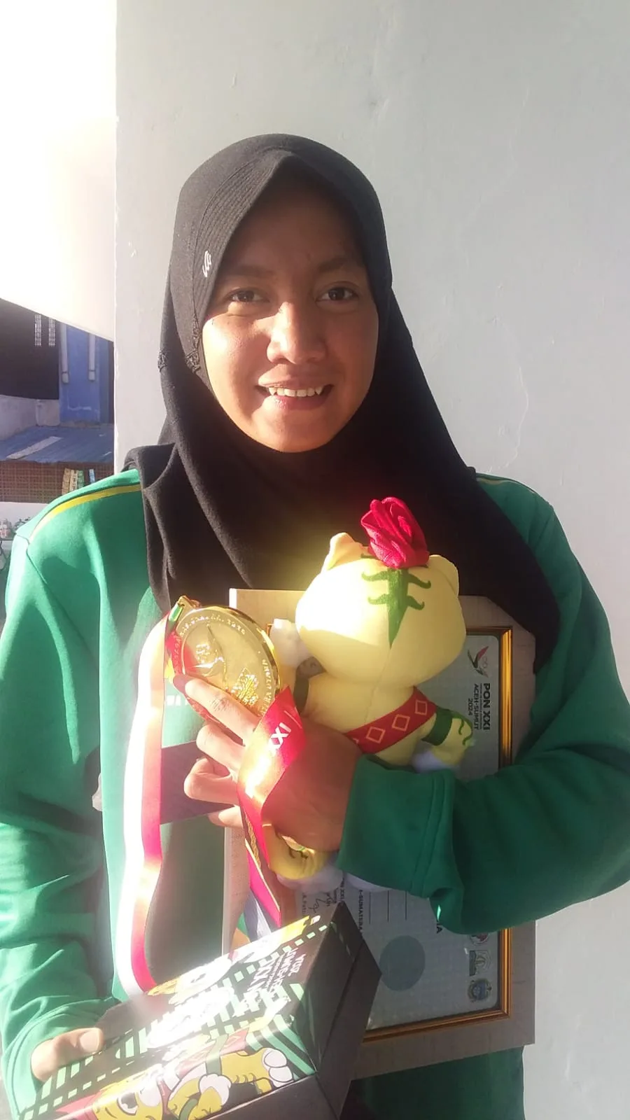 Adinda Larasati Raih Emas 100m Kupu-kupu