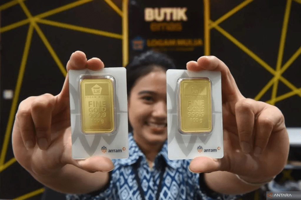 Turun Rp 12.000, Harga Emas Hari ini Menjadi Rp&nbsp;1.443.000